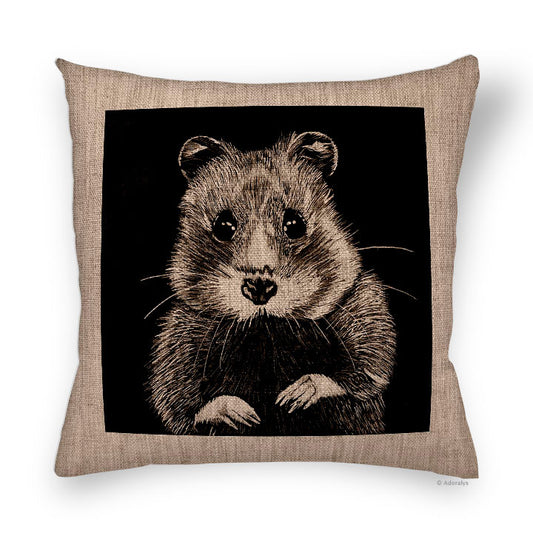 Cushion cover | Field mouse - Brown