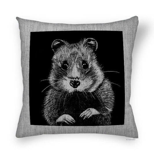 Cushion cover | Field mouse - Grey