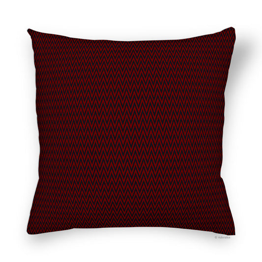 Cushion cover | Small chevrons - Red