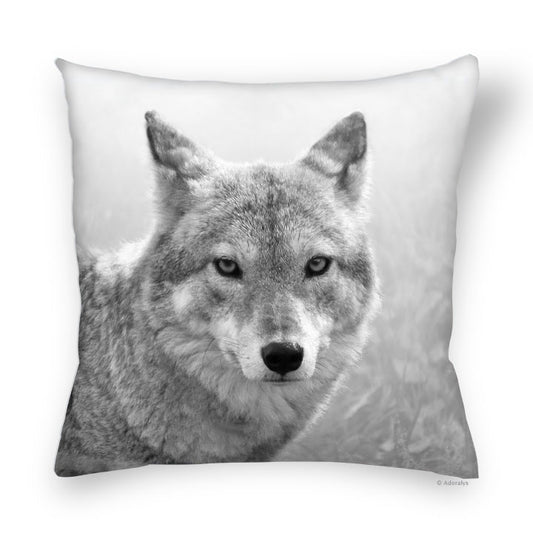 Cushion Cover | Coyote - Black and White