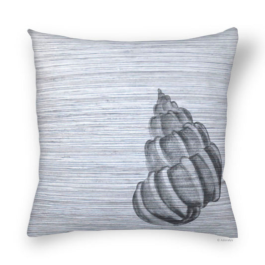 Cushion Cover | Wedge Shell - Grey