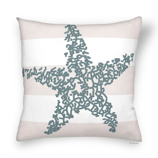 Cushion cover | Large starfish - Sand