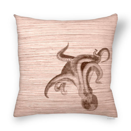 Cushion cover | Octopus - sand