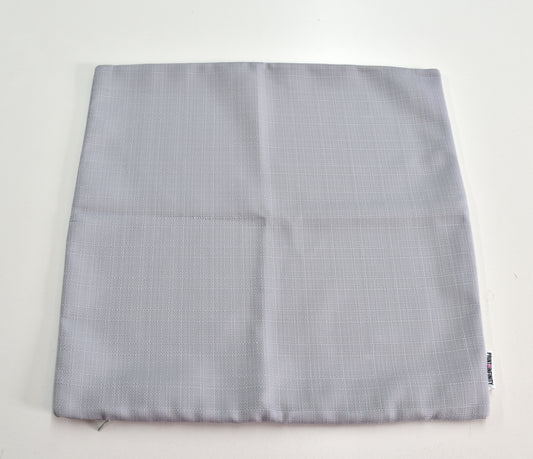 Cushion cover 18x18 - Polycube | Solid pale grey
