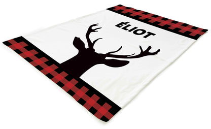 Couverture personnalisable | Tête de cerf