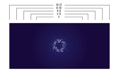 Tablecloth | Branches - Blue