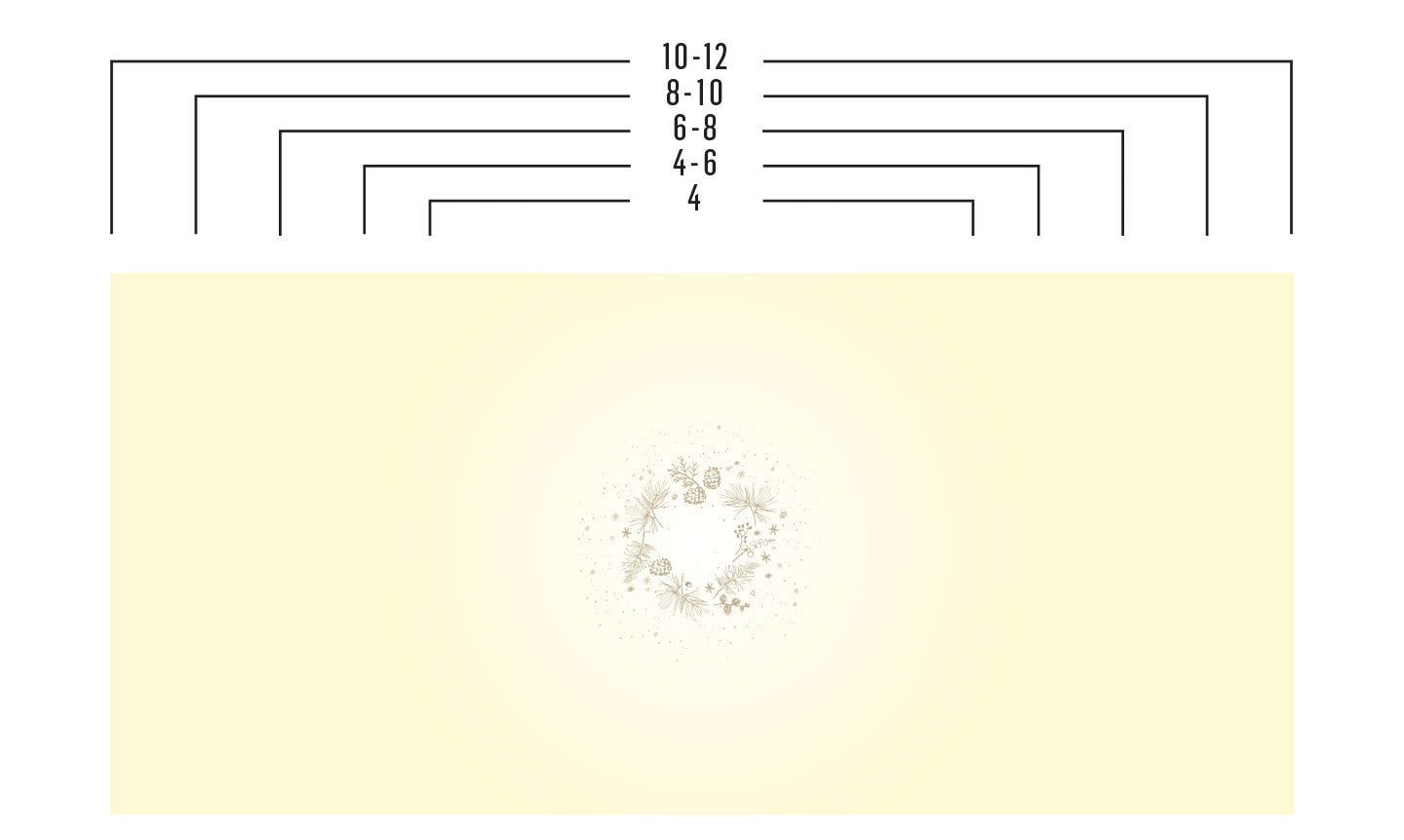 Tablecloth | Branches - Cream