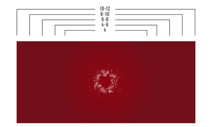 Tablecloth | Branches - Red