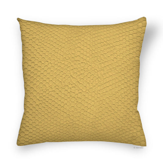 Cushion Cover | Snakeskin - Yellow