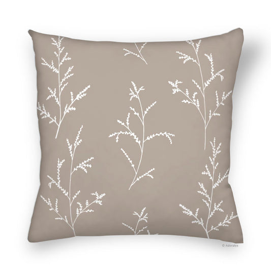 Cushion cover | Branches - Beige