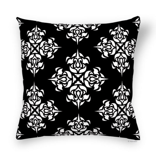 Cushion Cover | Foliages - Black and White