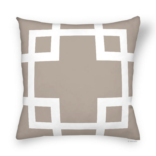 Cushion cover | Square - Beige