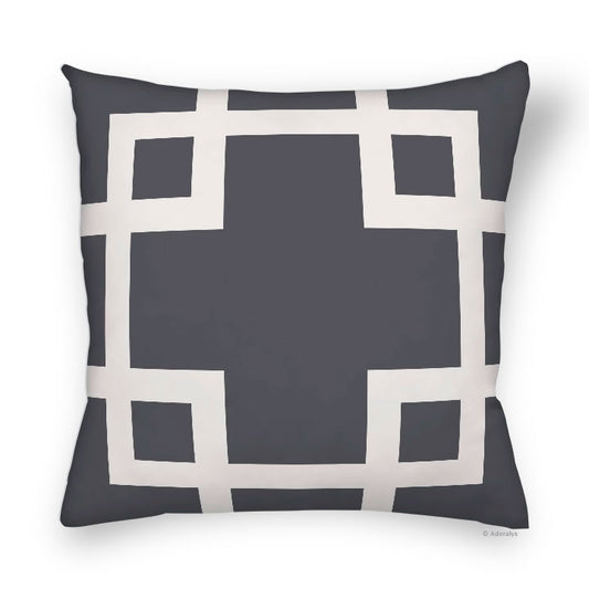 Cushion cover | Square - Grey