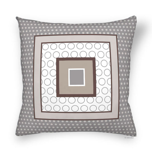 Cushion cover | Circles and squares
