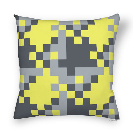 Housse de coussin | Motif pixélisé