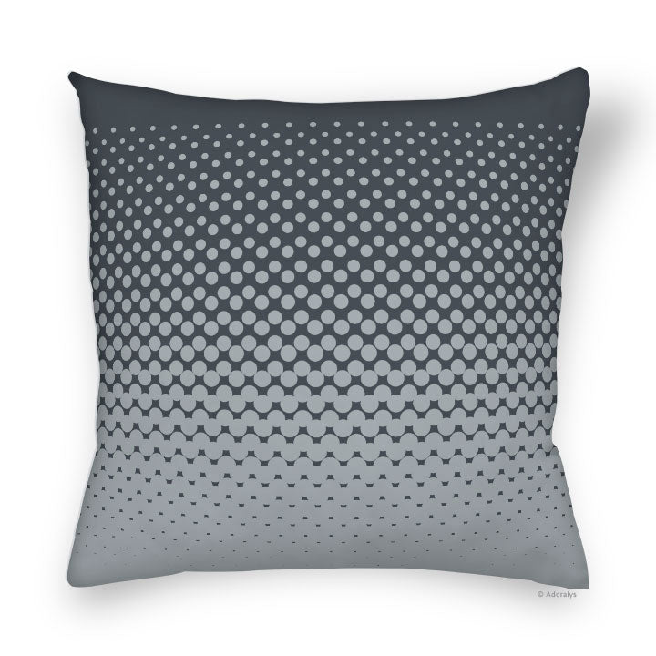 Cushion Cover | Circle Gradient - Grey