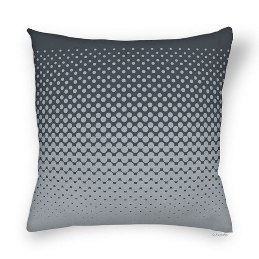 Cushion Cover | Circle Gradient - Grey