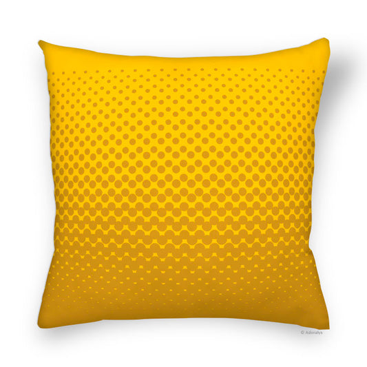 Cushion Cover | Circle Gradient - Yellow