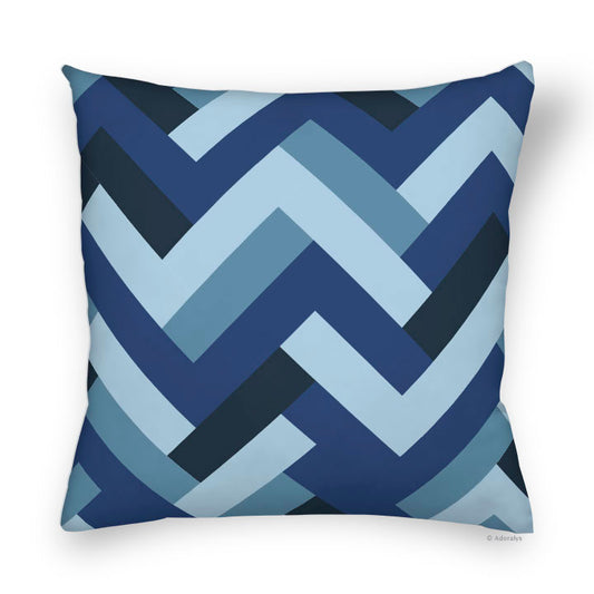 Cushion cover | Rectangular chevrons