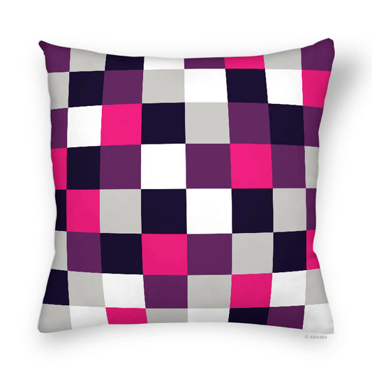Cushion cover | Checkered - Tricolor