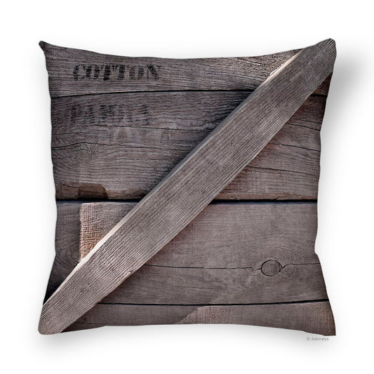 Cushion cover | Wooden box