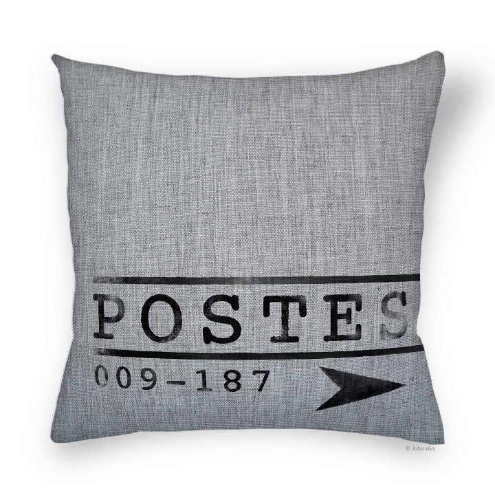 Cushion cover | Posts - Grey