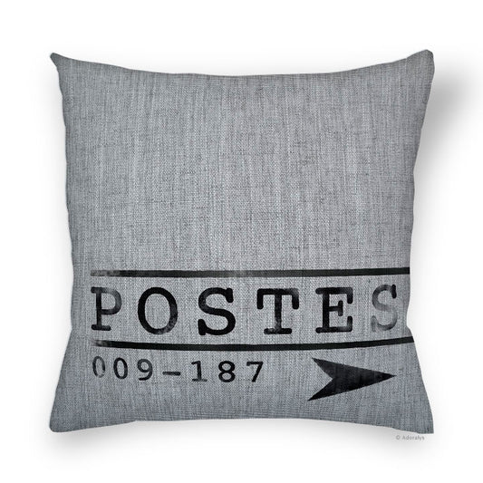 Cushion cover | Posts - Grey