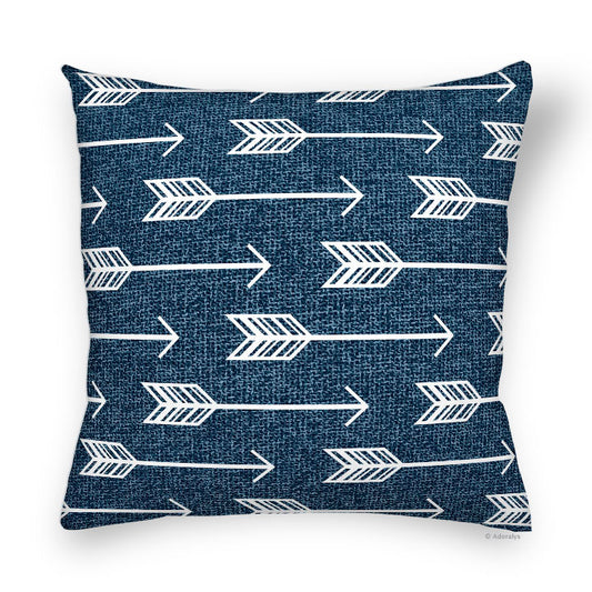Cushion cover | Multi-arrows - Blue