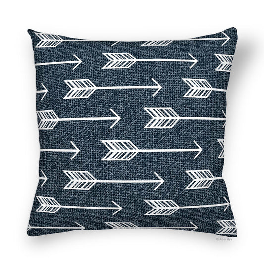 Cushion cover | Multi-arrows - Grey