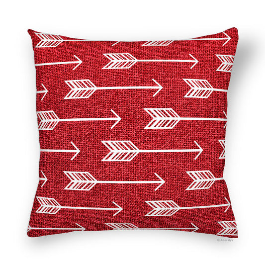 Cushion cover | Multi-arrows - Red