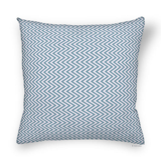 Cushion Cover | Vertical Chevrons - Grey