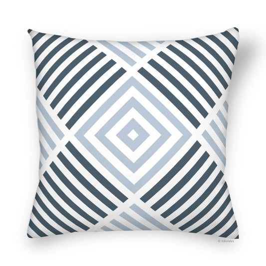 Cushion Cover | Multi-square - Grey