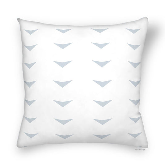Cushion Cover | Arrowheads - White and Grey