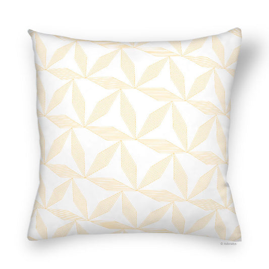 Cushion cover | Geometry - Yellow