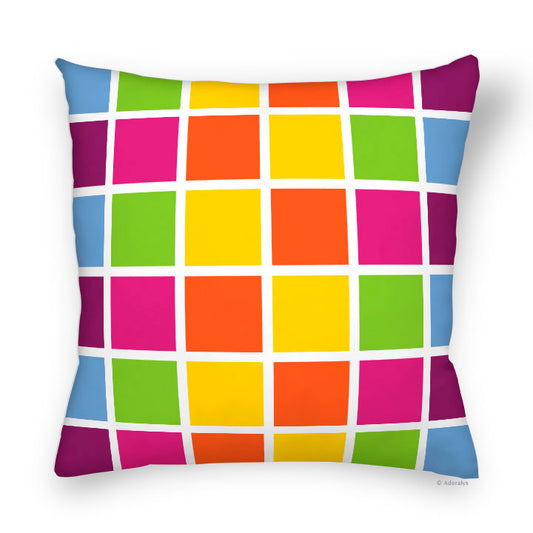 Cushion cover | Checkered - Multicolor