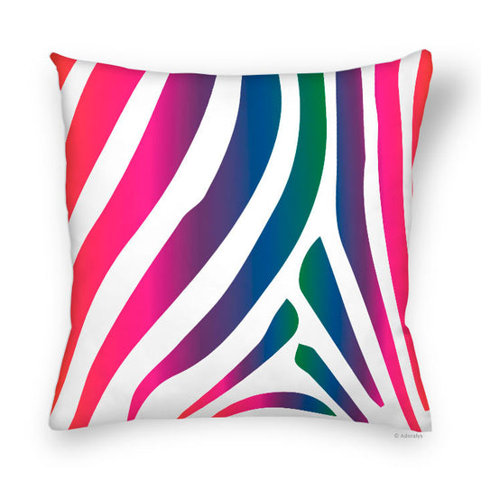 Cushion cover | Zebra 2 - Pink